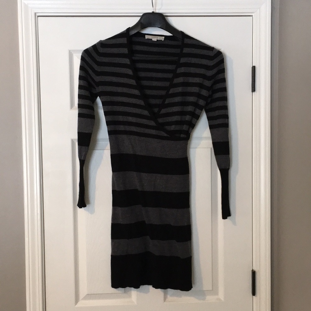 Loft sweater wrap dress
